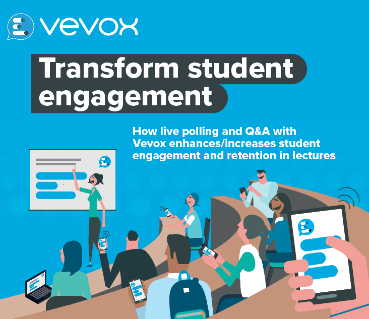 How live polling and Q&A with Vevox increases student engagement 