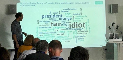 Word cloud poll image